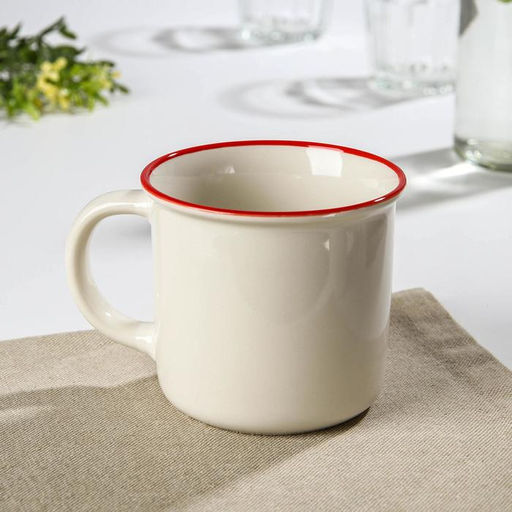 Кружка фарфоровая Доляна 14 февраля. Сердце, 370 мл, цвет белый  фото 3