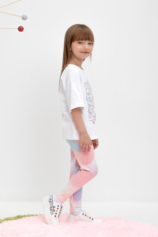 КР 4074/разноцветный спрей к461 бриджи для дев - Crockid фото 5