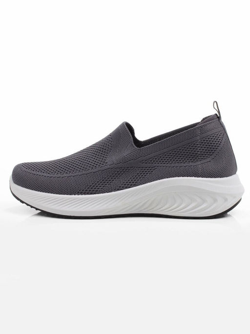 05-TEX-D04-01 GREY Полуботинки спортивные летние мужские (текстиль) - Фабричный китай фото 9