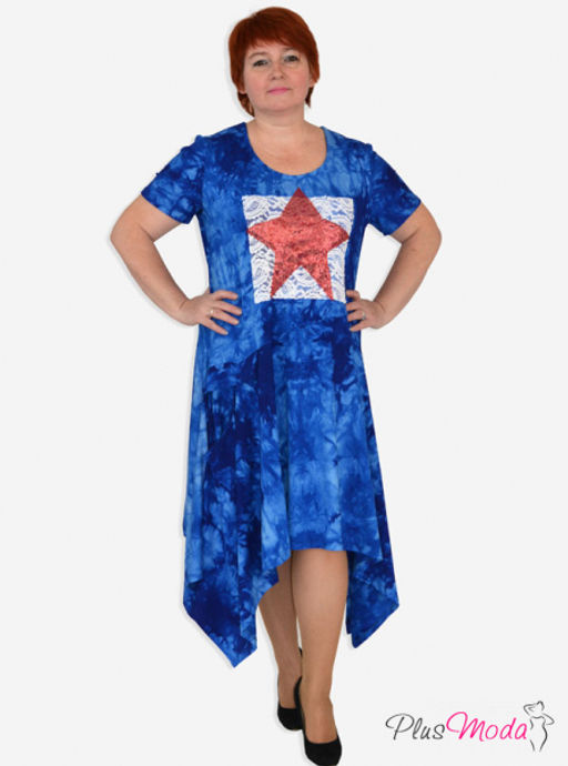 Платье Модель №48 размеры 52-72 - Plusmoda фото 7