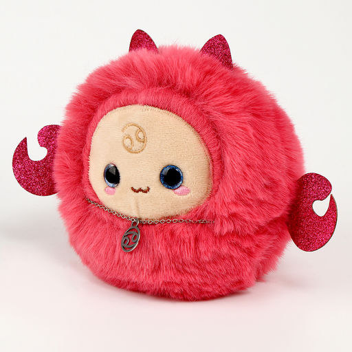 Мягкая игрушка  Зодиак Создай своё украшение. Рак, с кулоном