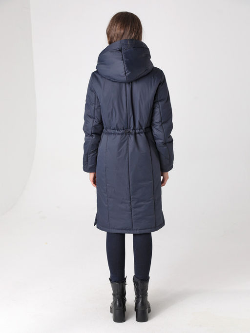 24314 Пальто дем. т.синий - Dizzyway фото 5