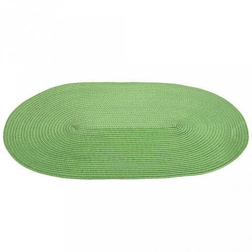 Салфетка под горячее (термосалфетка) Овальная 45х30см, ПВХ, цвет - фисташковый (Китай) - Домашняя мода фото 2