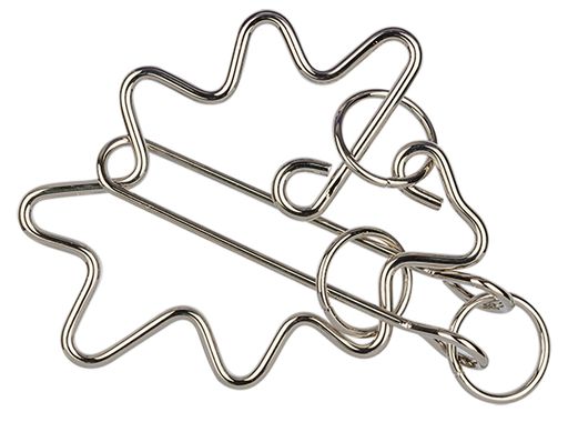 DELFBRICK DLM-35 Головоломка металлическая 1 шт Облако 5 элемент