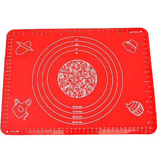 30495-1 Коврик силикон 38х28см.красный MB (х72) - Mayer&boch фото 2