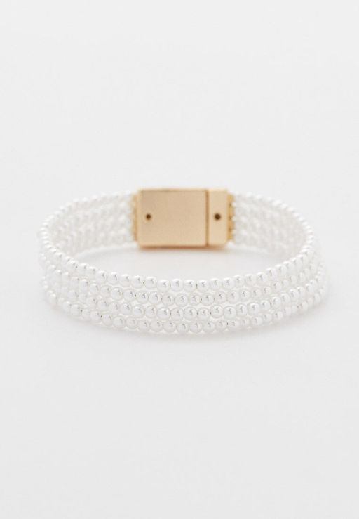 Браслет с магнитной застежкой из сплава золотистого цвета - Модные истории фото 3