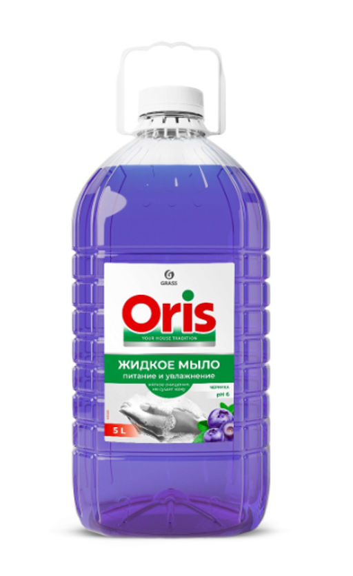 GRASS ORIS жидкое мыло 5л Черника ПЭТ