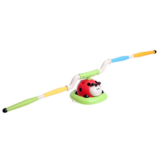 Тренажер - игра 3 в 1 «Божья коровка», электронная скакалка, кольцеброс, ракетница