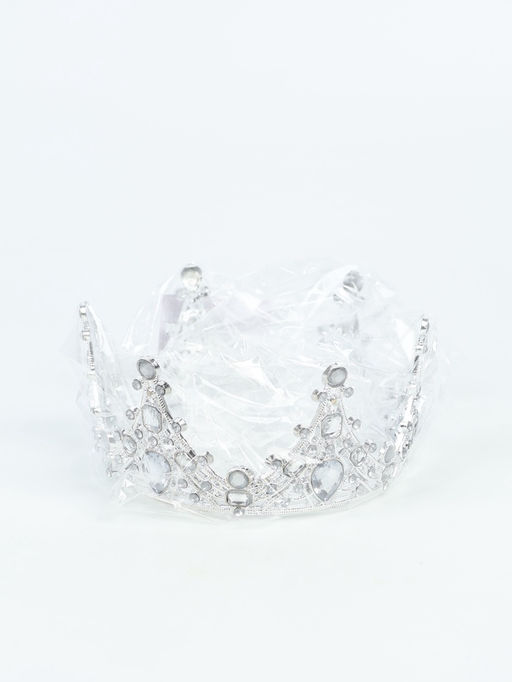 Корона для торта «Принцесса», цвет серебро