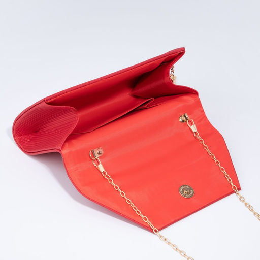 Сумка-клатч на клапане, цвет красный - Simaland фото 6