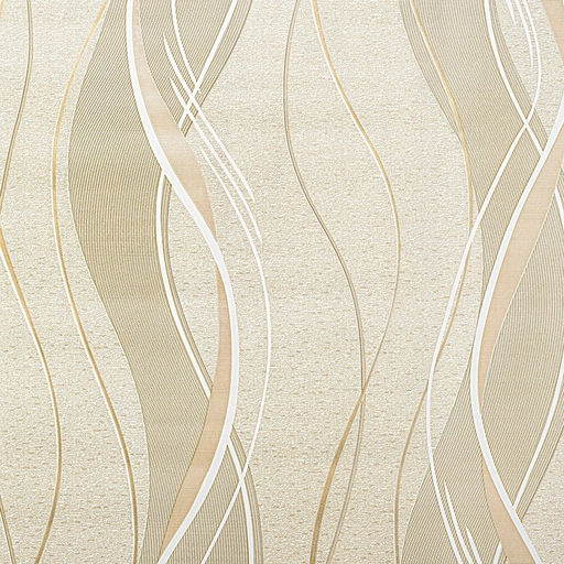 Обои бумажные «Саратовские обои» Ф434-02 Импульс, 0.53×10 м, цвет бежевый