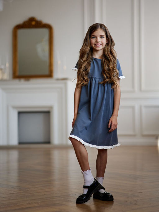 Платье S0213 - Радужный Хлопок фото 2