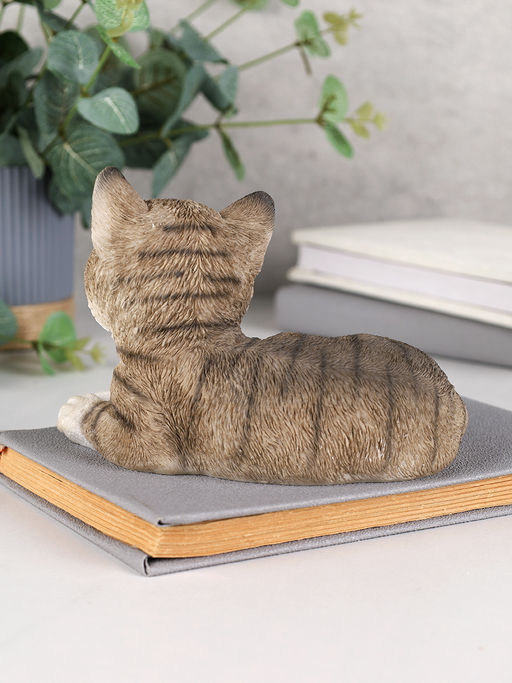 Фигурка Кошка 11 см серая / YX33105 /уп 24/ - Галеонтрейд фото 4