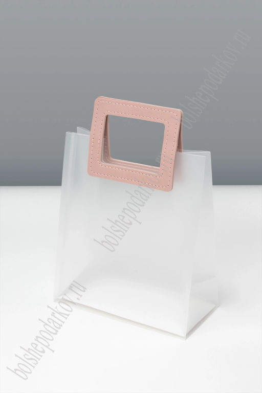 Пакет подарочный 16*18,6*8 см (12 шт) SF-8122, розовый