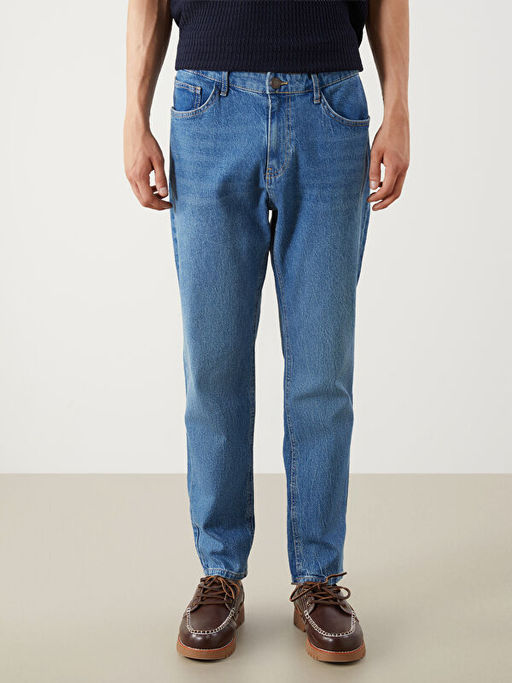 730 Havu? Kal?p Erkek Jean Pantolon