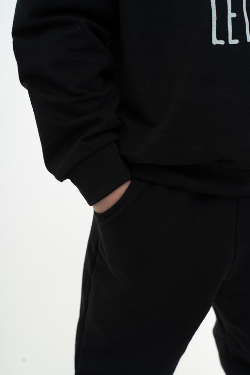 Костюм детский черный тедди байкер