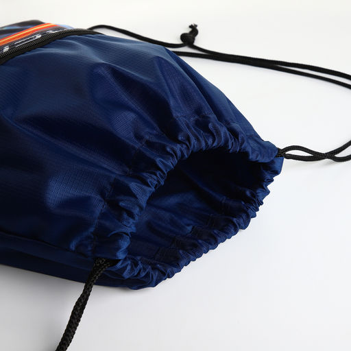 Мешок для обуви, 34*0,1*45, отд на молнии, на стяжке, синий - Simaland фото 3