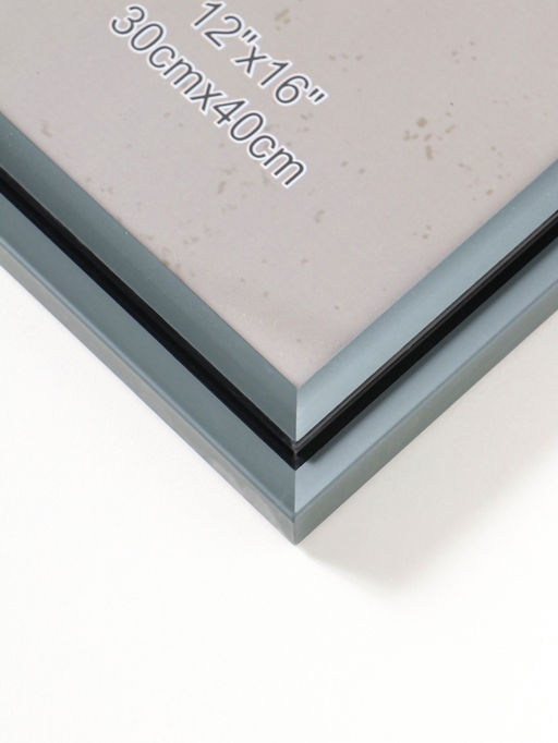 Фоторамка пластик 30х40 см "Остин" серый графит 44,2х34,2х1,5 см