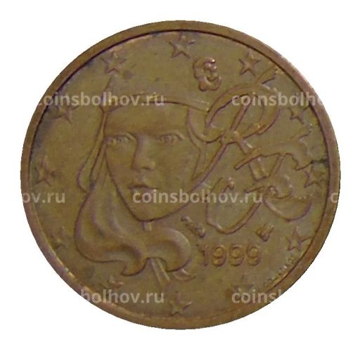 2 евроцента 1999 года Франция