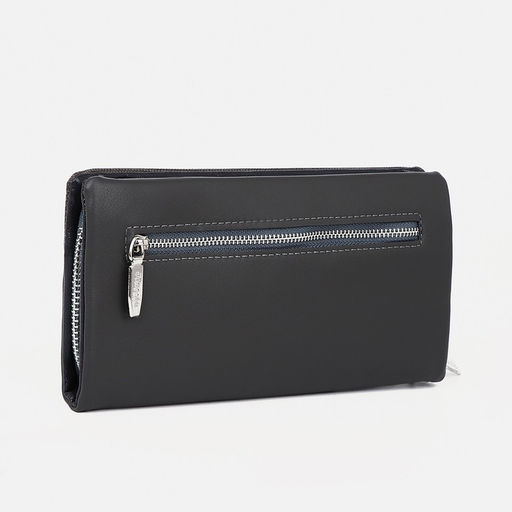 Кошелёк на молнии, цвет серый - Simaland фото 2