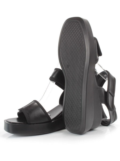 08-PEG248-2 BLACK Босоножки женские (натуральная кожа)