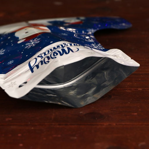 Цена за 5 шт. Пакет подарочный новогодний, с zip - lock застежкой, 15?24.5 см