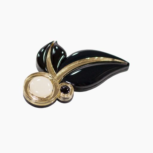 Брошь Листья - Orgalica фото 3