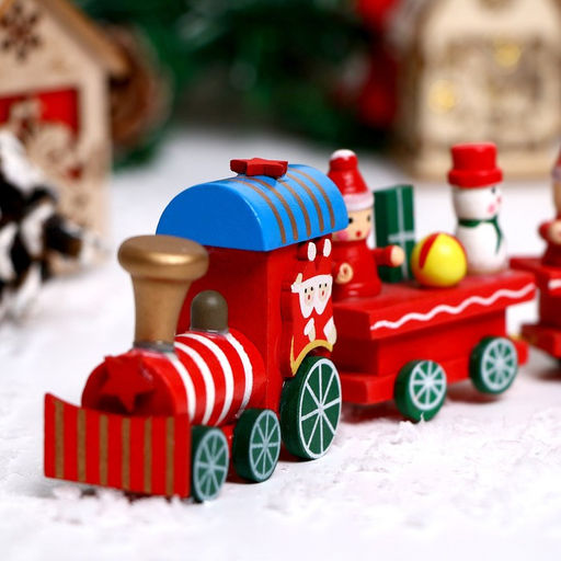Сувенир «Новогодний поезд», 20 см