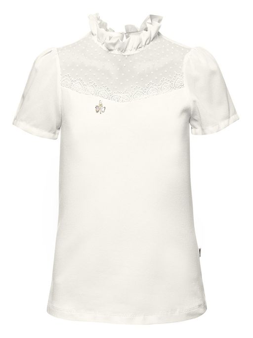 Блузка молочный 202230605 - Nota bene фото 4