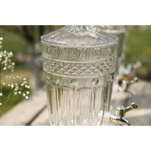 Диспенсер для напитков Magistro «Изыск», 3 л, 17×44.5 см, стекло