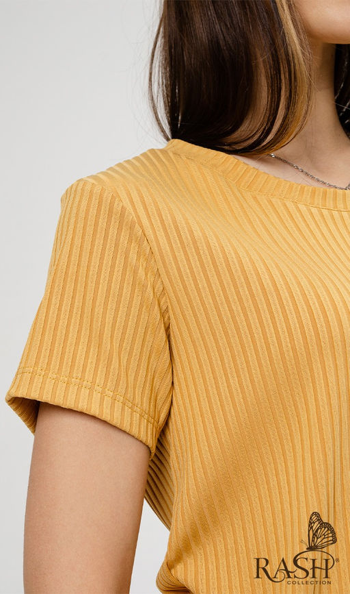Футболка Лапша шафран Цвет:как на фото - Rash фото 6