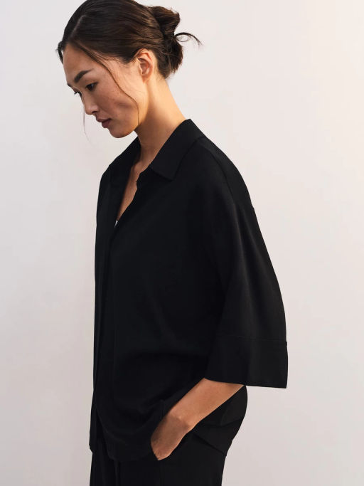 Льняная блуза свободного кроя ZR2605012001-50 / Zarina