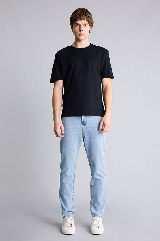 %100 Pamuk REGULAR FIT Bask_l_ Ti__rt - Defacto фото 2