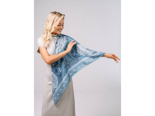 Платок женский Lanotti картина/№4