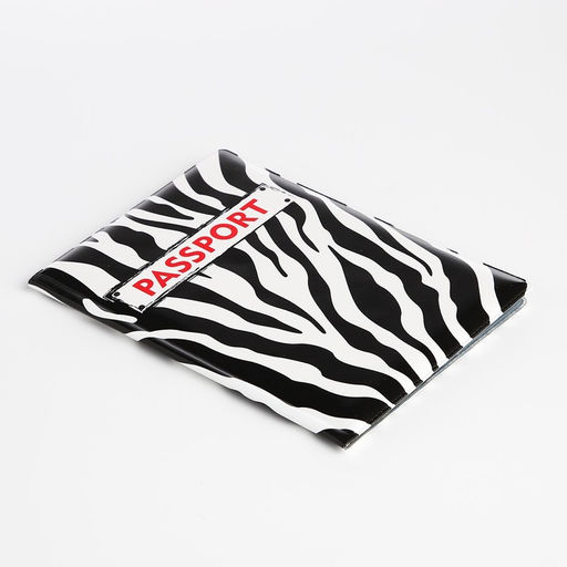 Обложка для паспорта, цвет чёрный/белый - Simaland фото 3