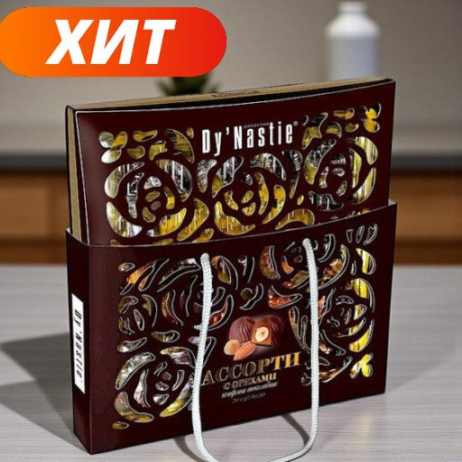 Конфеты Ассорти с орехами Классик, 170г