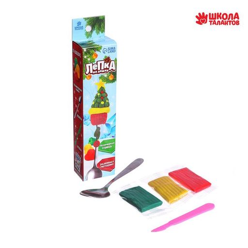 Ложка для декора полимерной глиной Ёлочка - Школа талантов фото 2