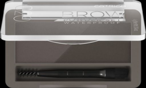 CATRICE Водостойкая пудра для бровей в наборе Brow Powder Set Waterproof, 020 Ash Brown  фото 2