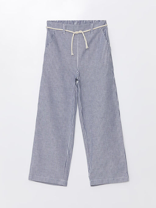 Beli Lastikli Wideleg K?z ?ocuk Pantolon