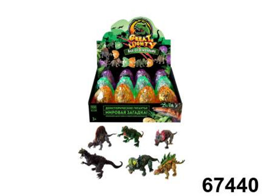 Great & Mighty. Конструктор Динозавр в яйце арт.67440 (KriblyBoo)