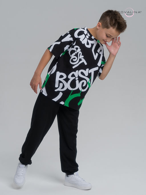 Костюм Daily men граффити бенеттон-черный - Sovalina фото 25