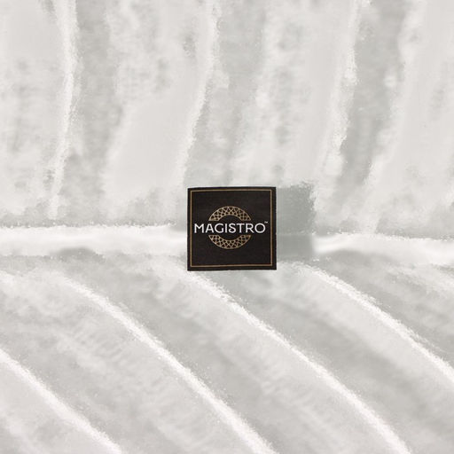 Блюдо сервировочное Magistro «Лист», 40.5×23×1.8 см, стекло, прозрачное