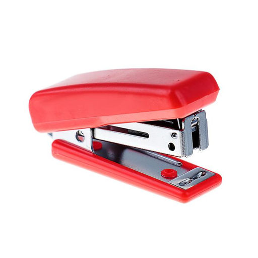 Цена за 4 шт. Мини - степлер канцелярский №10, Calligrata, до 7 листов, МИКС