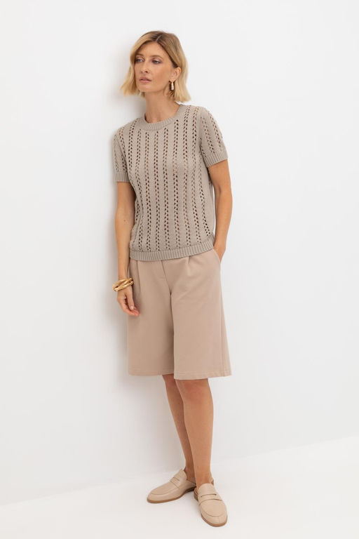 ЕВ 30211/бежевый джемпер жен