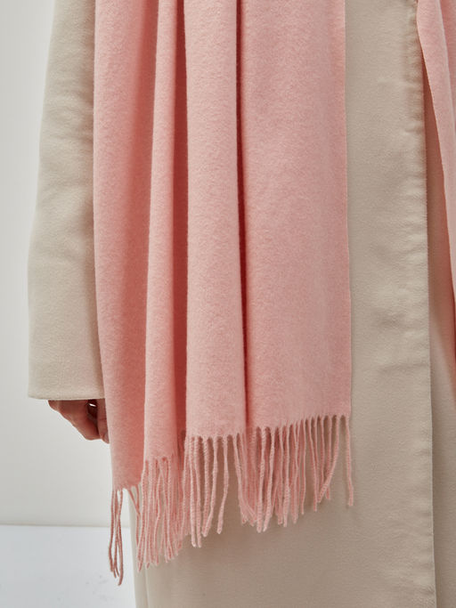 В составе шерсть и кашемир! теплый двусторонний палантин - Tantino фото 3