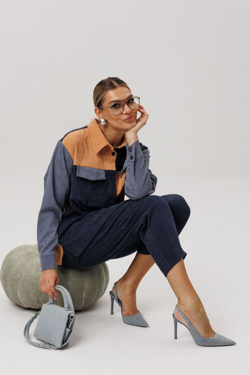 Брюки ANELLI 1747 глубина ночи