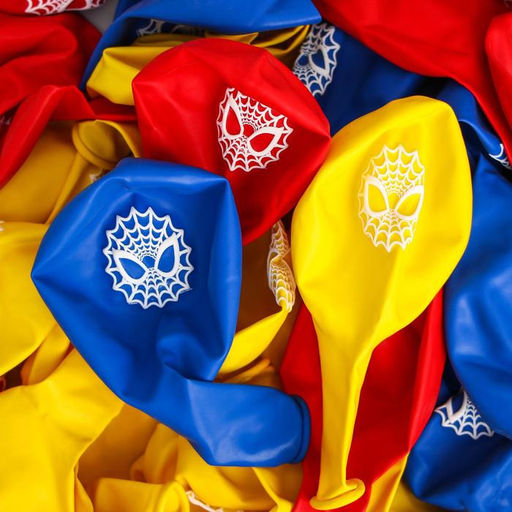 Шар воздушный "Супер-мен", 12 дюйм, латексный, 25 штук, Человек-паук