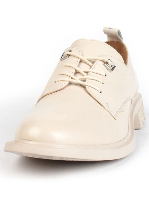 03-HP9956M BEIGE Полуботинки женские (натуральная кожа)