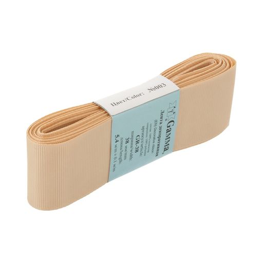 Gamma репсовая лента GR-38 ФАСОВКА 38 мм 1.1/2 5 х 5.4 м