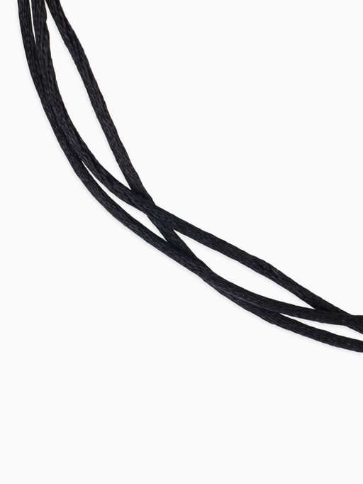 Цена за 3 шт. Шнурок для крестика, набор 3 шт. длина 100 см, диаметр 1.5 мм, нейлоновый гайтан, черный